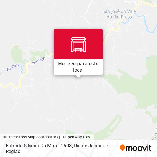 Estrada Silveira Da Mota, 1603 mapa