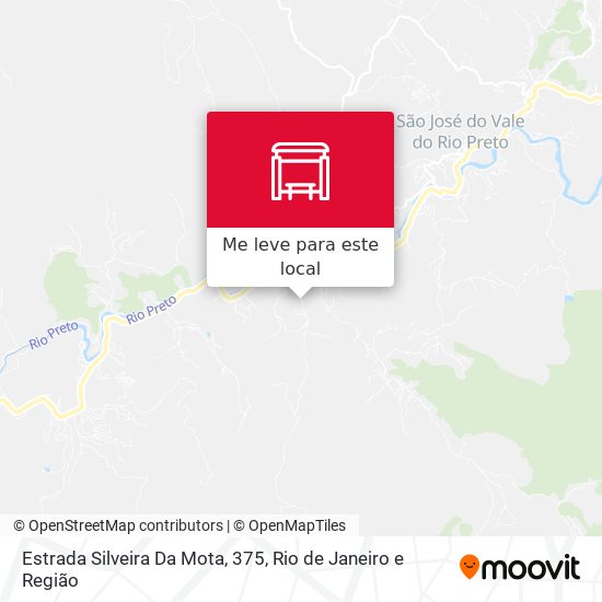 Estrada Silveira Da Mota, 375 mapa