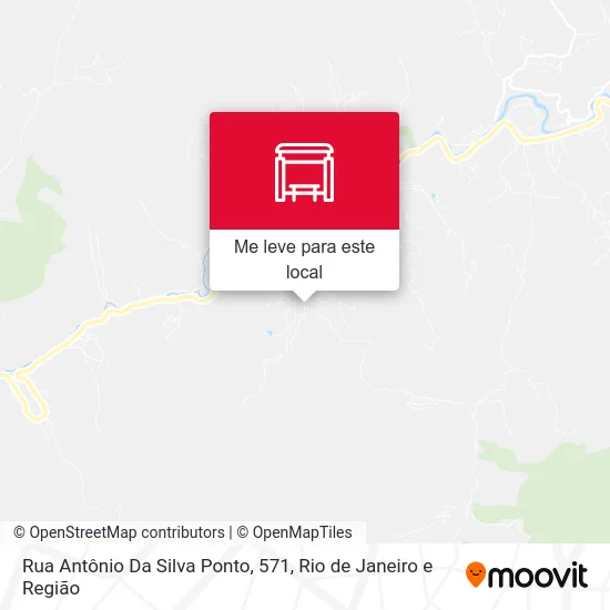 Rua Antônio Da Silva Ponto, 571 mapa