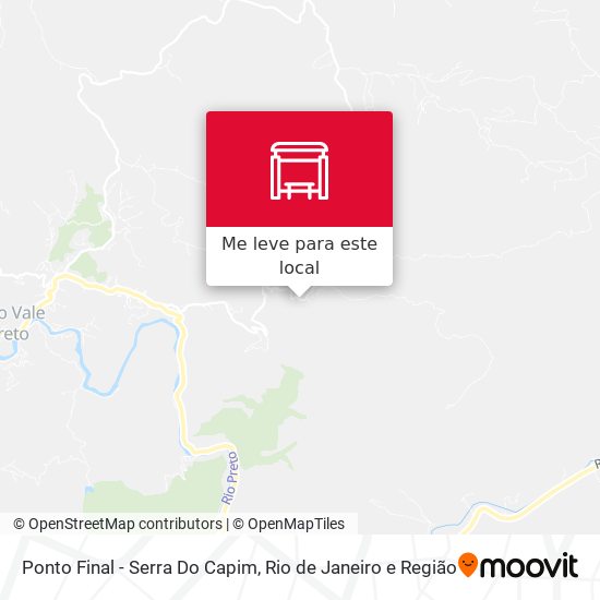 Ponto Final - Serra Do Capim mapa