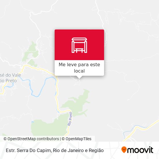 Estr. Serra Do Capim mapa