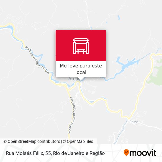 Rua Moisés Félix, 55 mapa