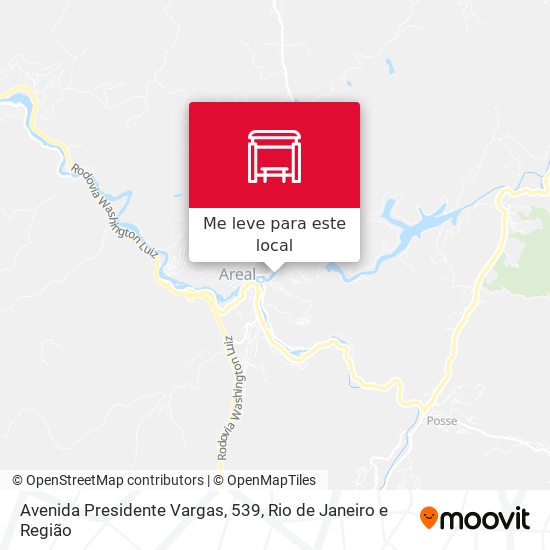 Avenida Presidente Vargas, 539 mapa