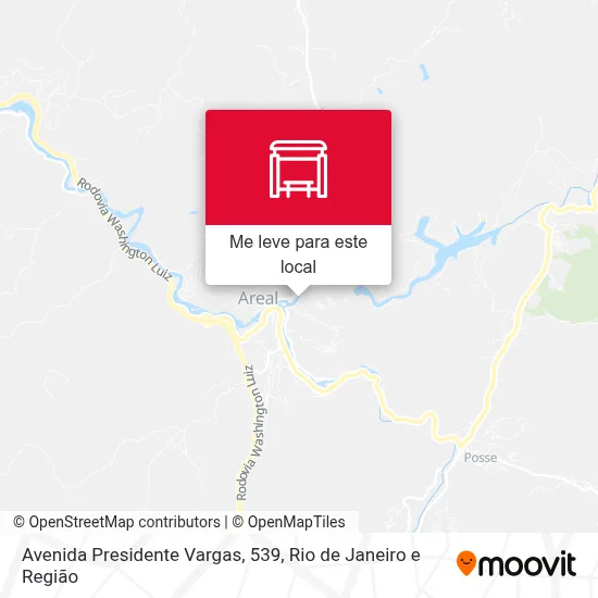 Avenida Presidente Vargas, 539 mapa