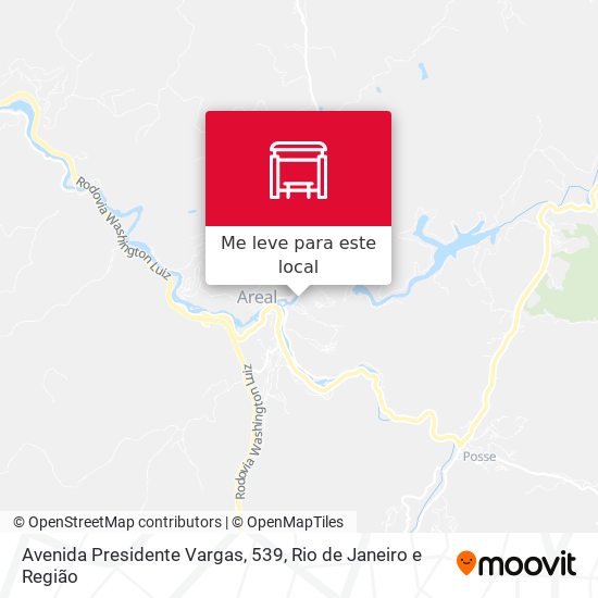 Avenida Presidente Vargas, 539 mapa