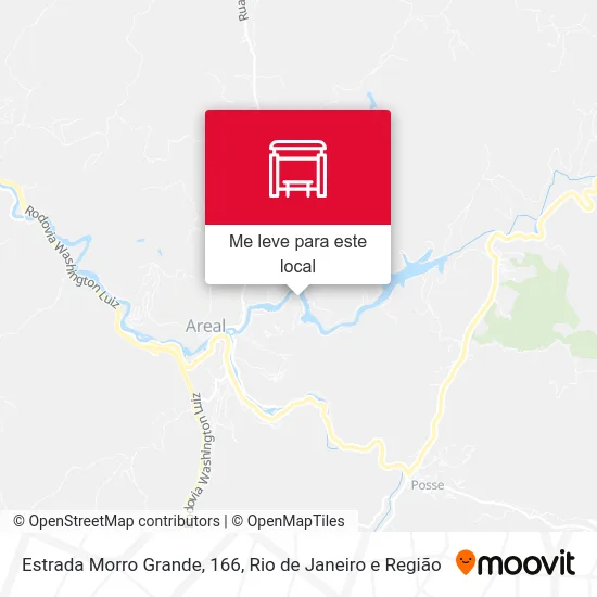 Estrada Morro Grande, 166 mapa