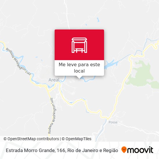 Estrada Morro Grande, 166 mapa