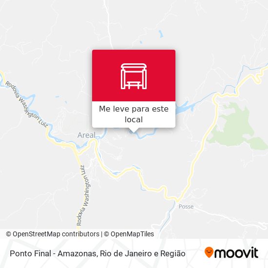 Ponto Final - Amazonas mapa