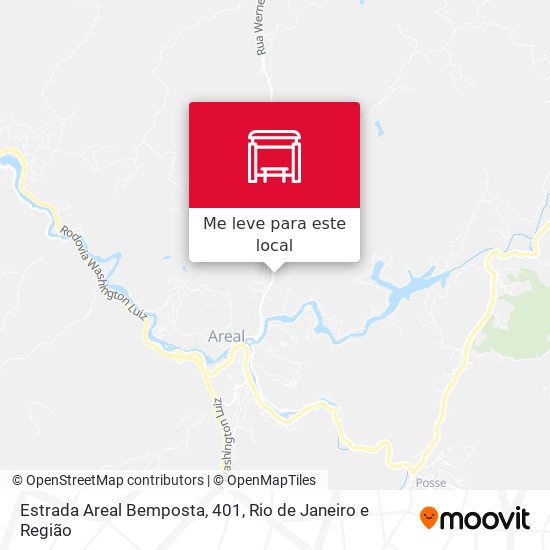 Estrada Areal Bemposta, 401 mapa