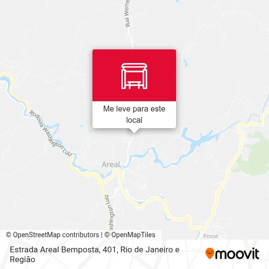 Estrada Areal Bemposta, 401 mapa