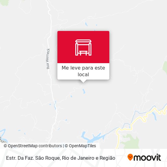 Estr. Da Faz. São Roque mapa