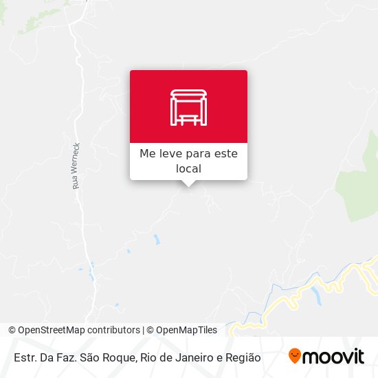 Estr. Da Faz. São Roque mapa