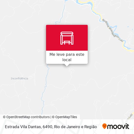 Estrada Vila Dantas, 6490 mapa