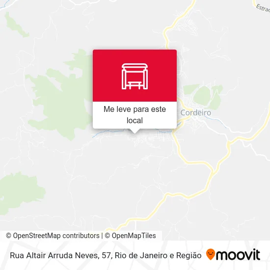 Rua Altair Arruda Neves, 57 mapa