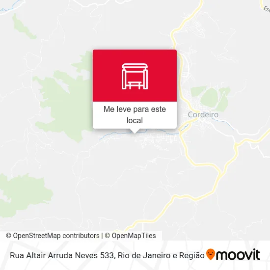 Rua Altair Arruda Neves 533 mapa