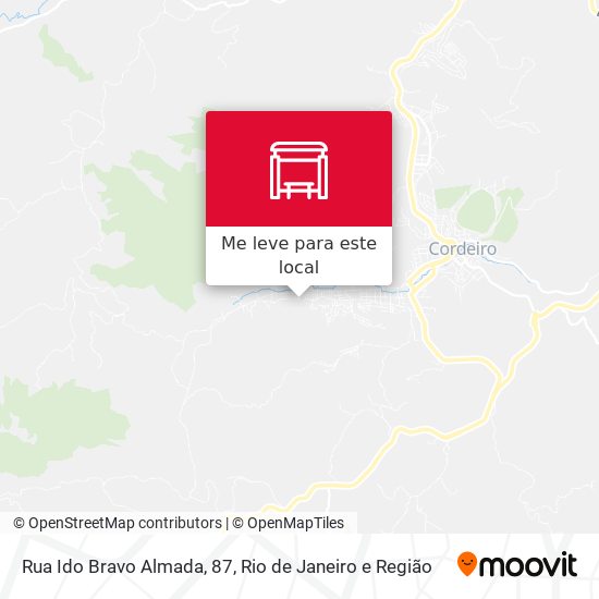 Rua Ido Bravo Almada, 87 mapa