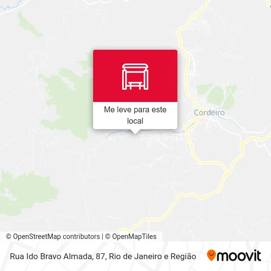 Rua Ido Bravo Almada, 87 mapa