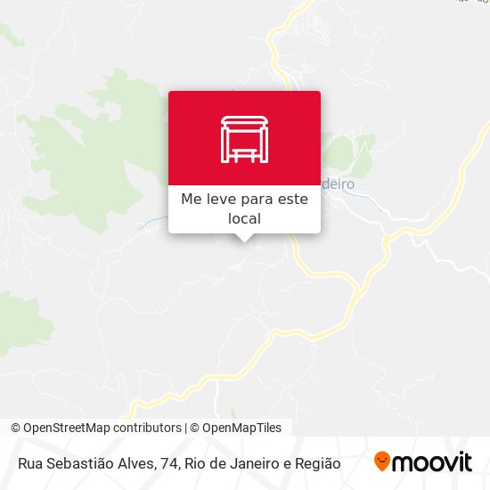 Rua Sebastião Alves, 74 mapa