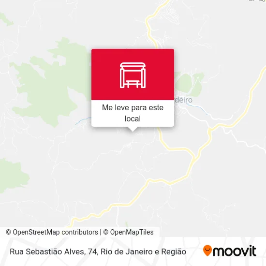 Rua Sebastião Alves, 74 mapa
