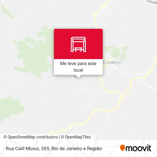 Rua Calil Mussi, 365 mapa
