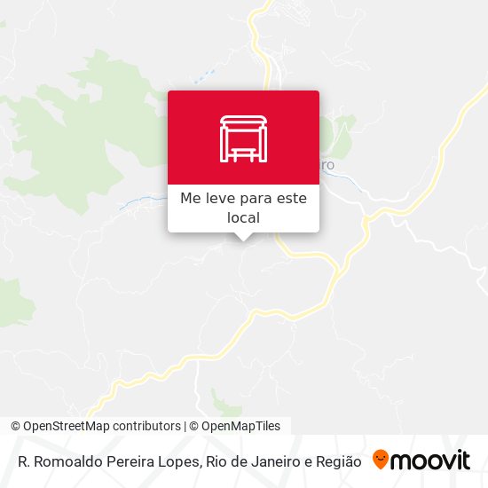 R. Romoaldo Pereira Lopes mapa