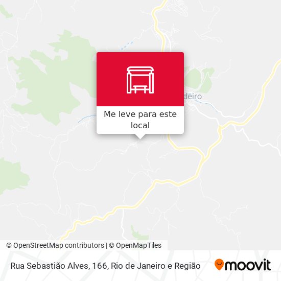 Rua Sebastião Alves, 166 mapa