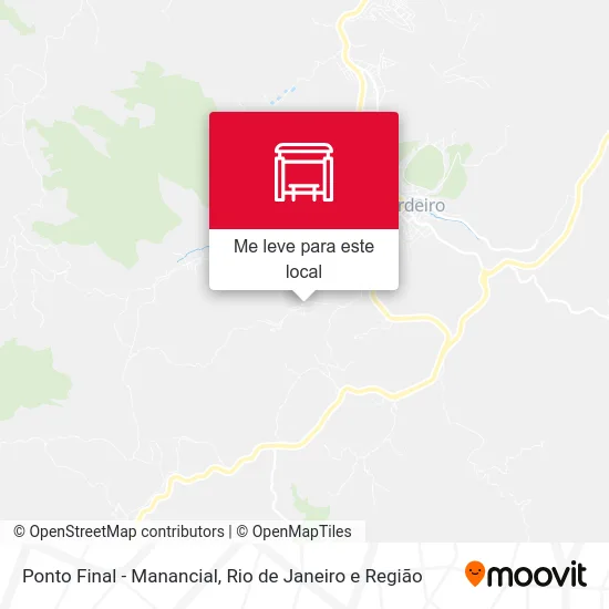 Ponto Final - Manancial mapa