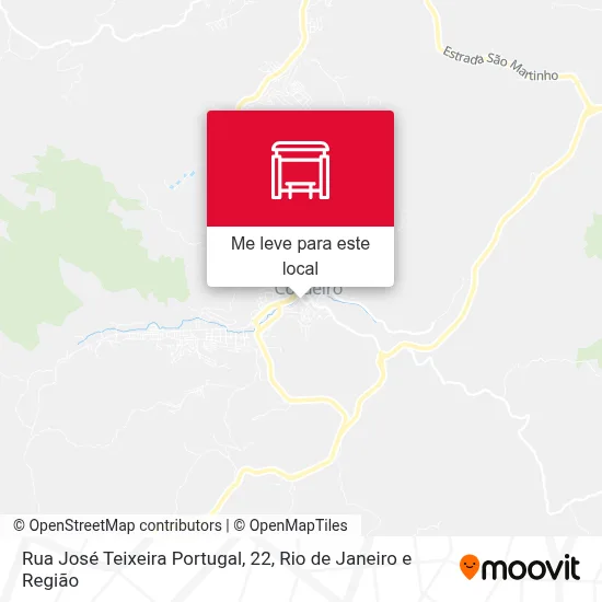 Rua José Teixeira Portugal, 22 mapa