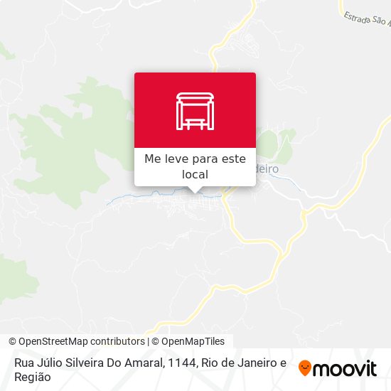 Rua Júlio Silveira Do Amaral, 1144 mapa