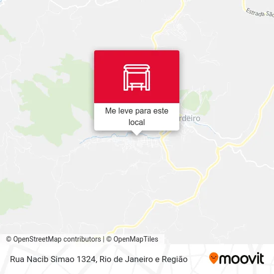 Rua Nacib Simao 1324 mapa