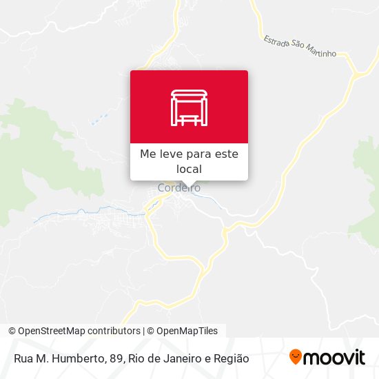 Rua M. Humberto, 89 mapa