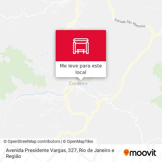 Avenida Presidente Vargas, 327 mapa