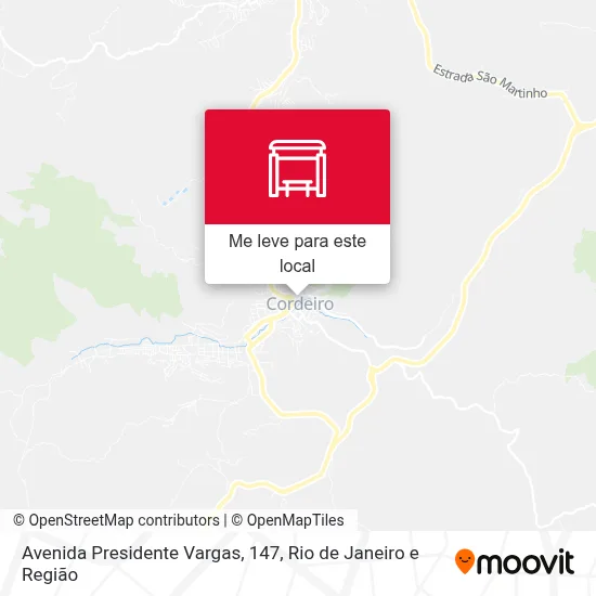 Avenida Presidente Vargas, 147 mapa