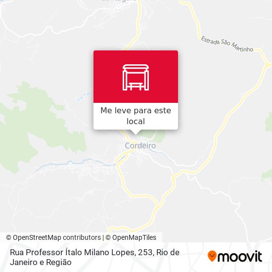 Rua Professor Ítalo Milano Lopes, 253 mapa