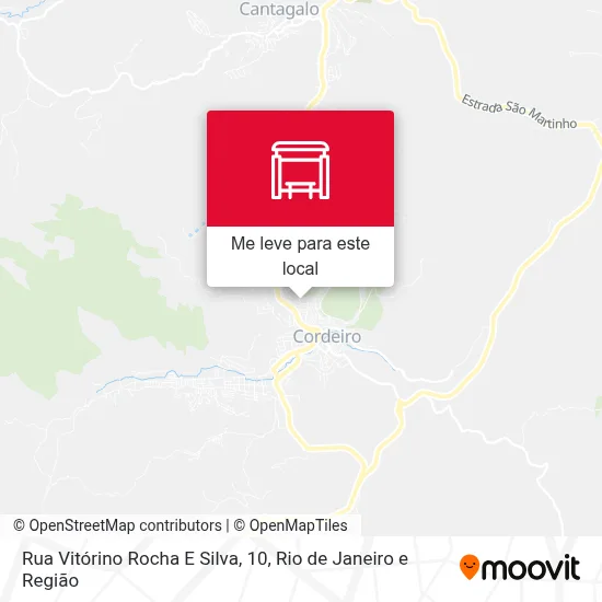 Rua Vitórino Rocha E Silva, 10 mapa