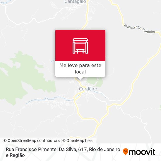 Rua Francisco Pímentel Da Silva, 617 mapa