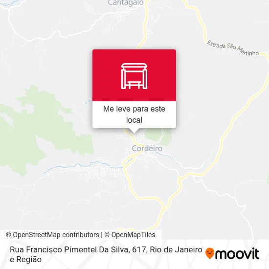 Rua Francisco Pímentel Da Silva, 617 mapa