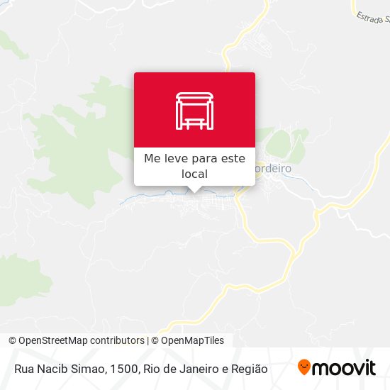 Rua Nacib Simao, 1500 mapa