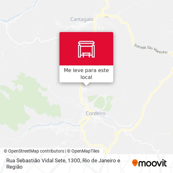 Rua Sebastião Vidal Sete, 1300 mapa
