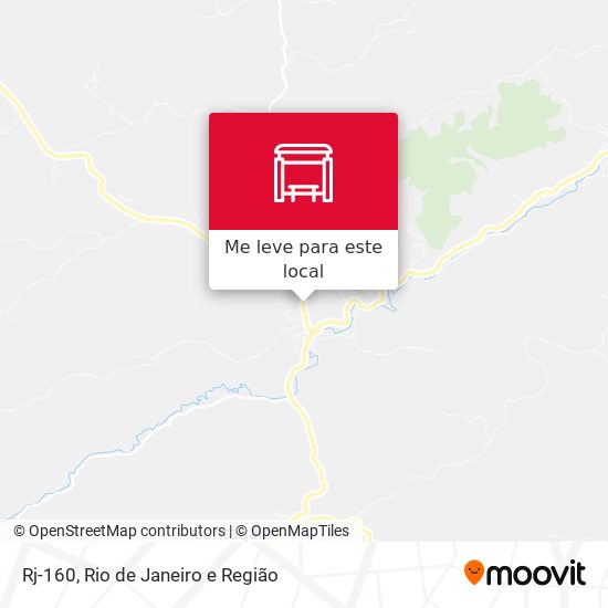 Rj-160 mapa