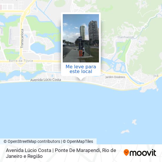 Avenida Lúcio Costa | Ponte De Marapendi mapa
