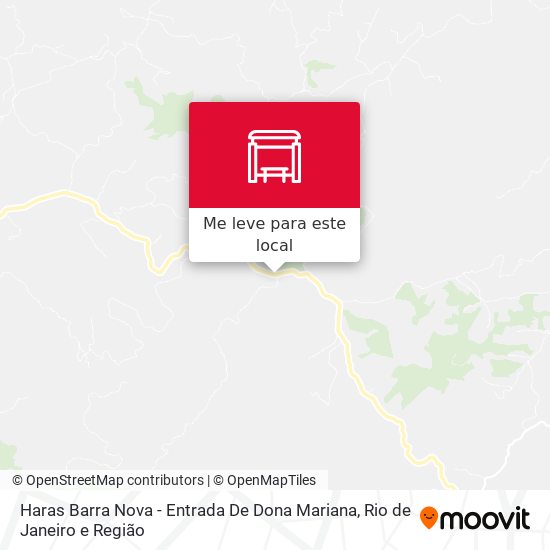 Haras Barra Nova - Entrada De Dona Mariana mapa