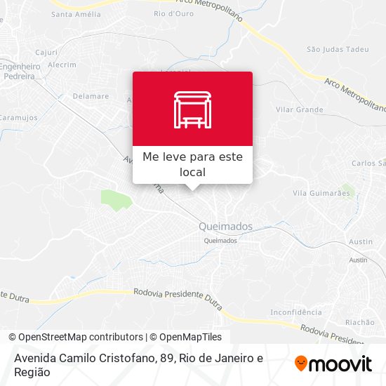 Avenida Camilo Cristofano, 89 mapa