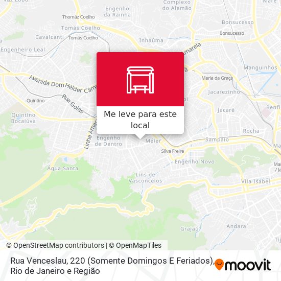 Rua Venceslau, 220 (Somente Domingos E Feriados) mapa