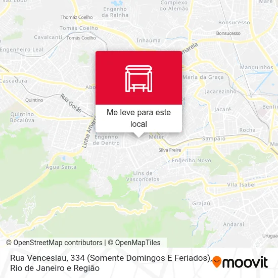 Rua Venceslau, 334 (Somente Domingos E Feriados) mapa