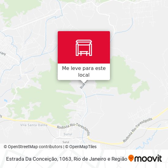 Estrada Da Conceição, 1063 mapa
