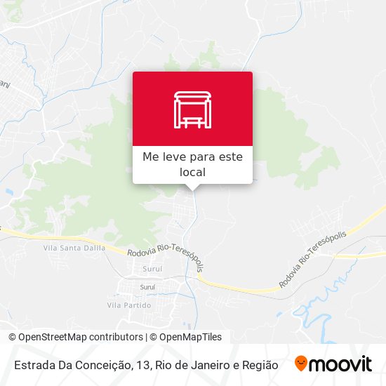 Estrada Da Conceição, 13 mapa