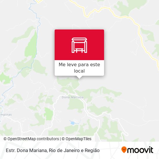 Estr. Dona Mariana mapa