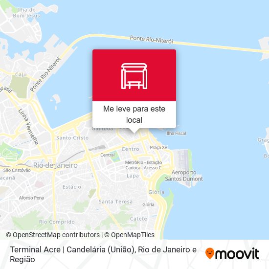 Terminal Acre | Candelária (União) mapa