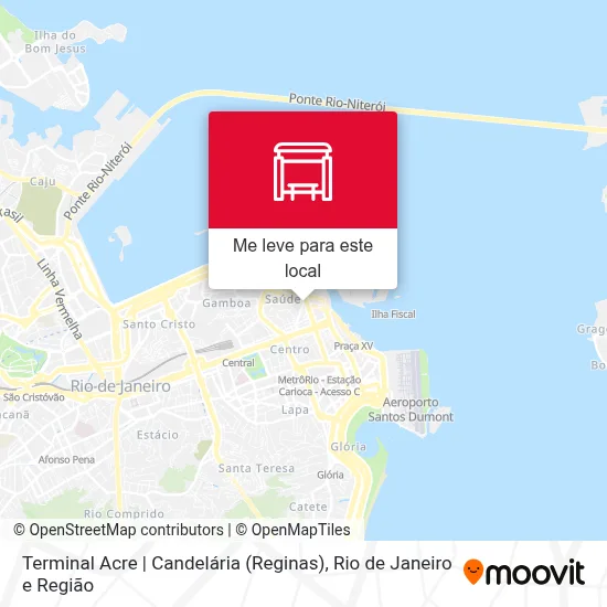 Terminal Acre | Candelária (Reginas) mapa